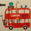 Multifunkční skládací hrací podložka PlayTo Londýn